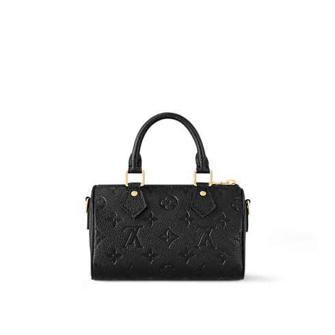 Monogram Empreinte Leather Small Leather Goods Wallets on Chain and Nano Bags Nano Speedy | Louis Vuitton ® (Product zoom)