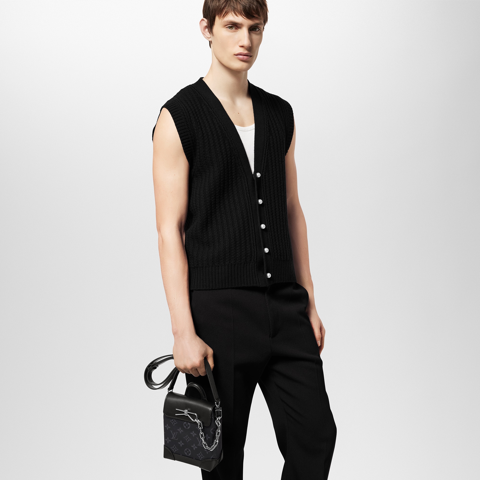 Monogram Eclipse Bags All Collections Nano Steamer | Louis Vuitton ® (Product zoom)