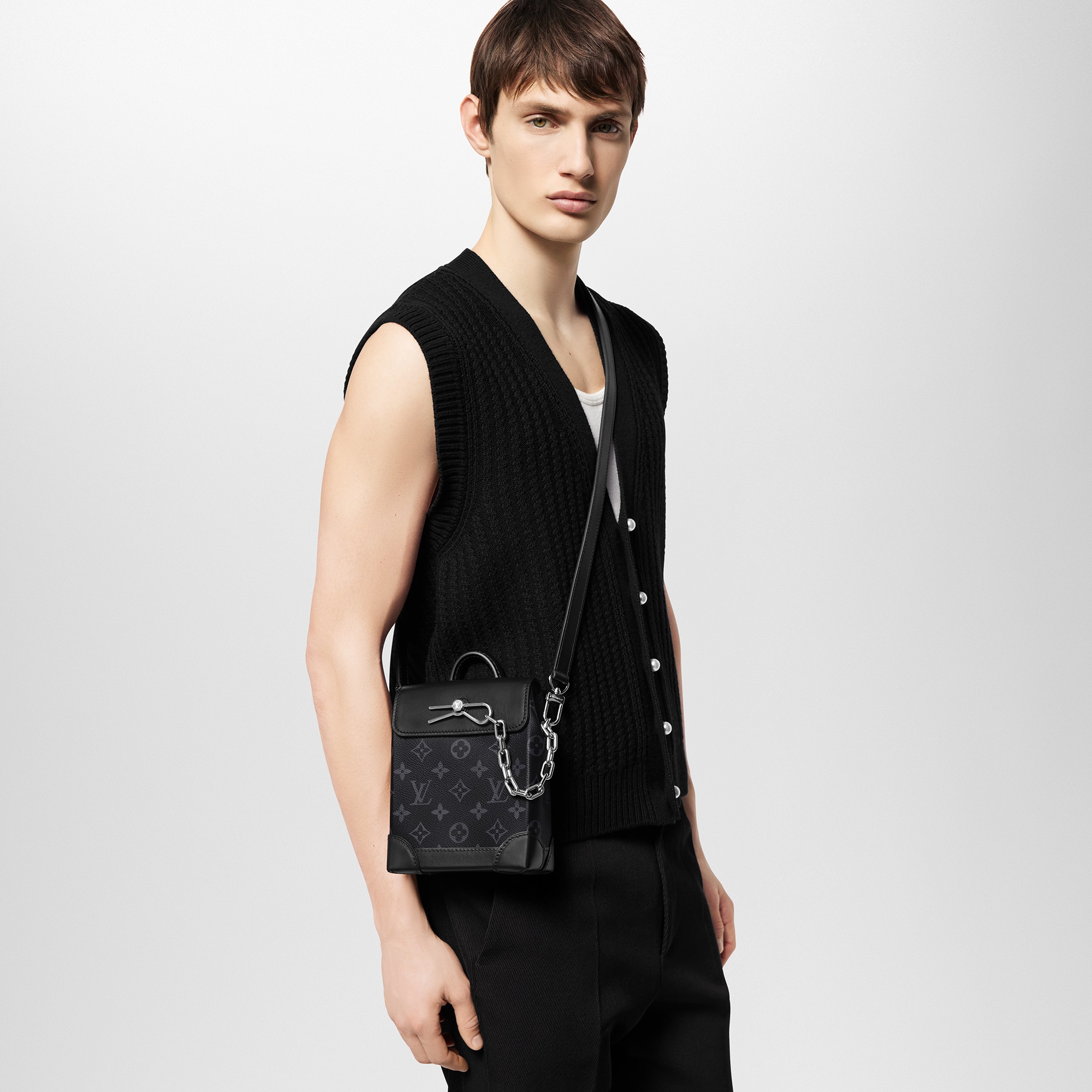 Monogram Eclipse Bags All Collections Nano Steamer | Louis Vuitton ® (Product zoom)