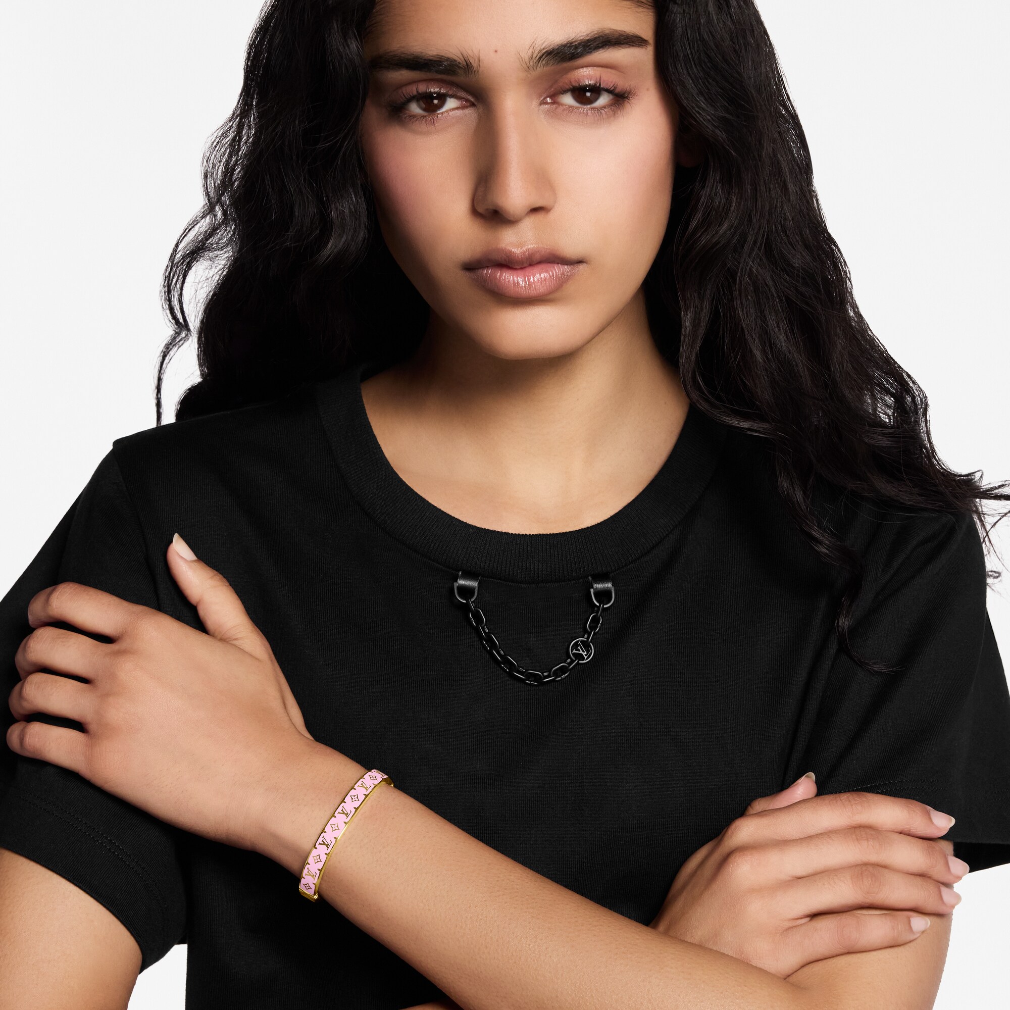S00 Fashion Jewelry Bracelets Nanogram Enamel Bracelet | Louis Vuitton ® (Product zoom)