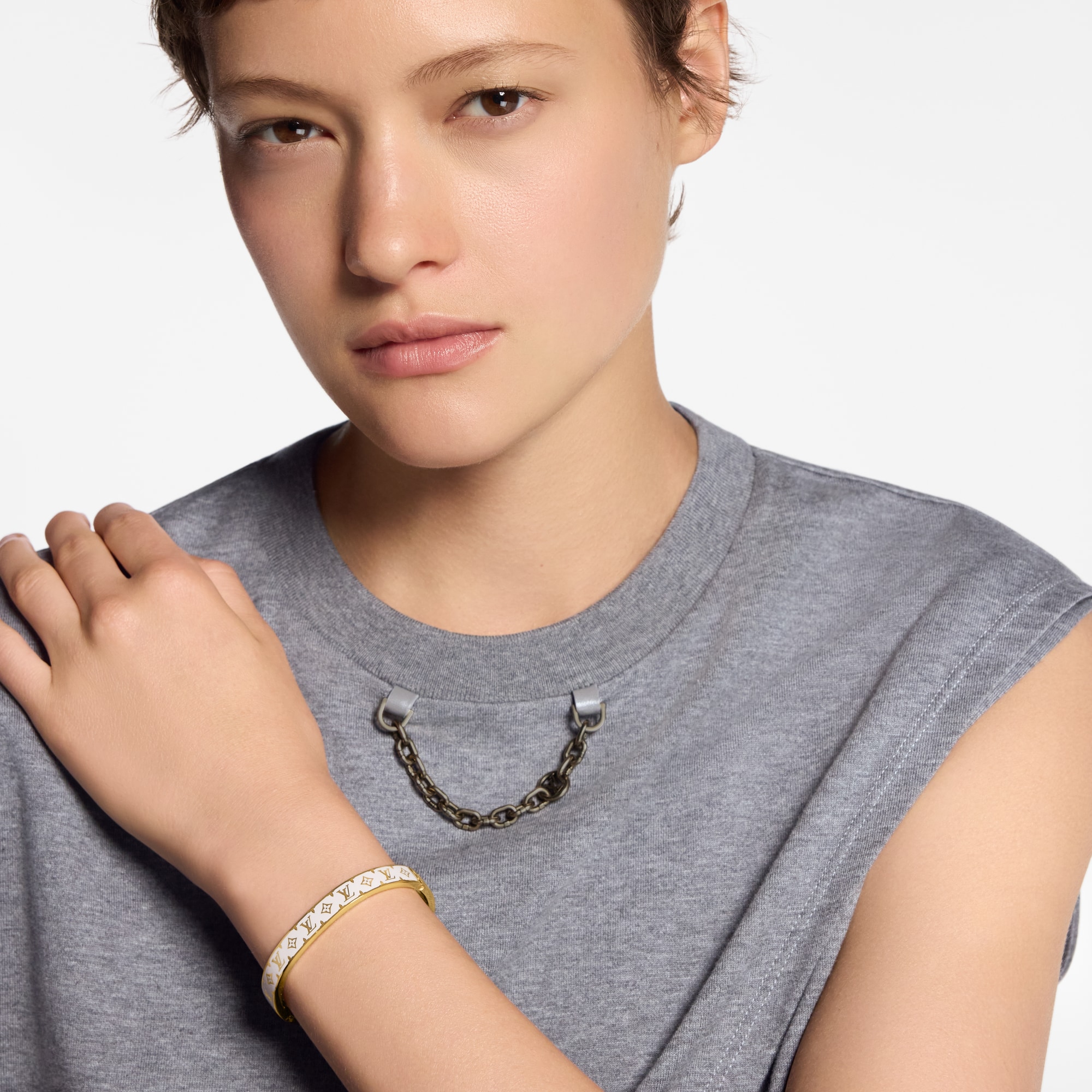 S00 Fashion Jewelry Bracelets Nanogram Enamel Bracelet | Louis Vuitton ® (Product zoom)