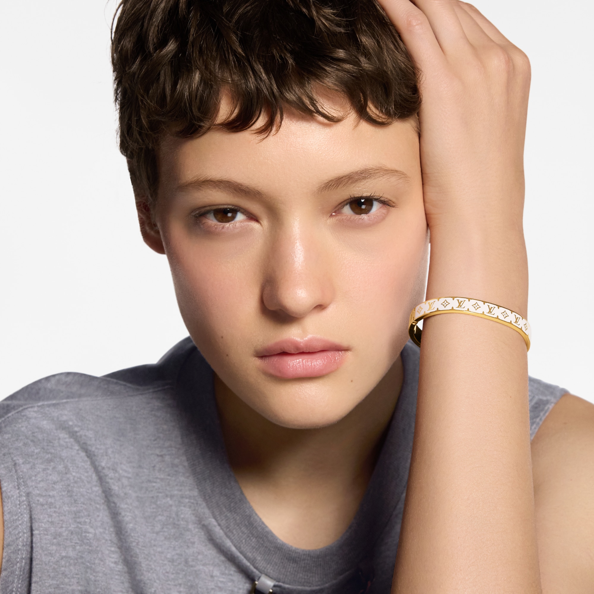 S00 Fashion Jewelry Bracelets Nanogram Enamel Bracelet | Louis Vuitton ® (Product zoom)