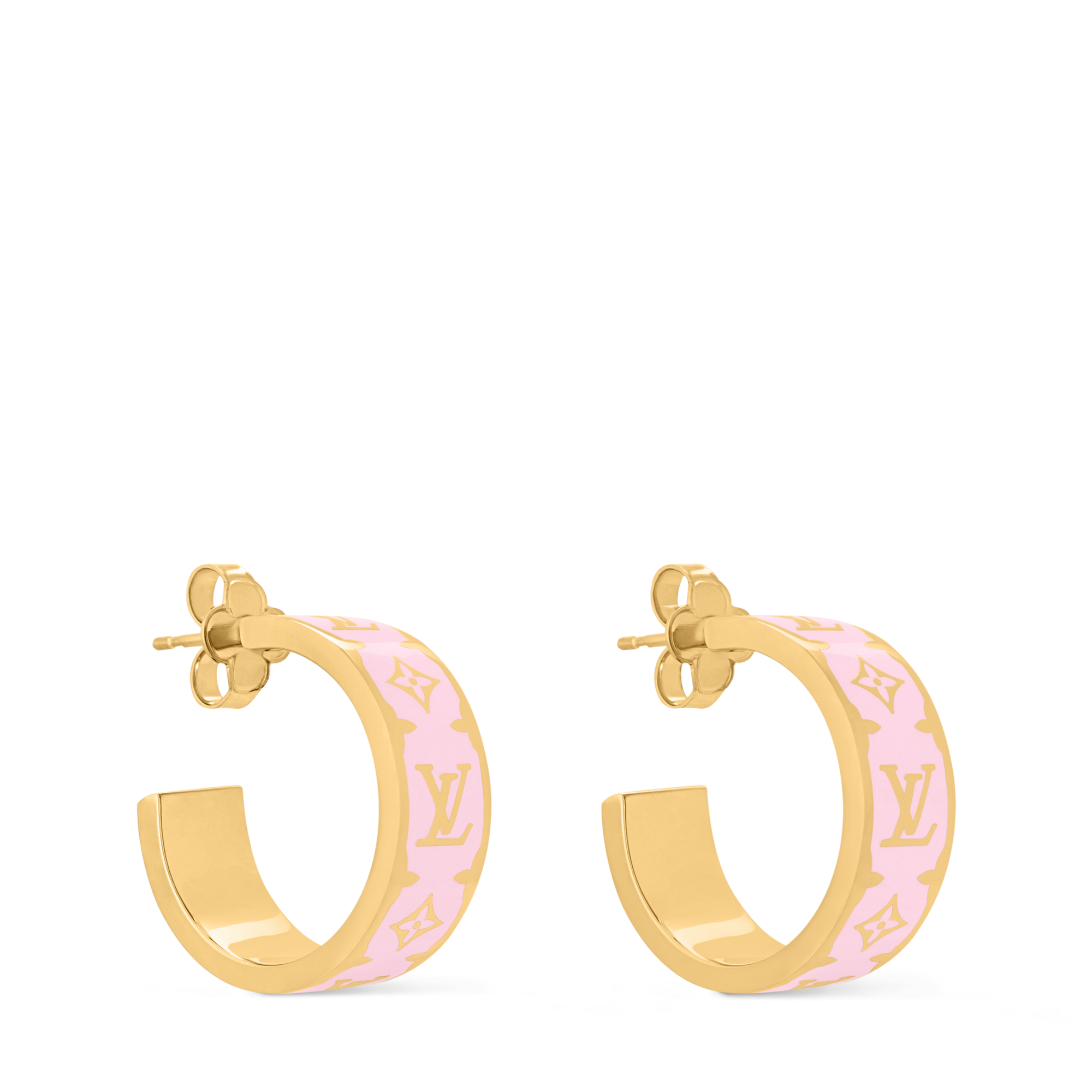 S00 Fashion Jewelry Earrings Nanogram Enamel Earrings | Louis Vuitton ® (Product zoom)