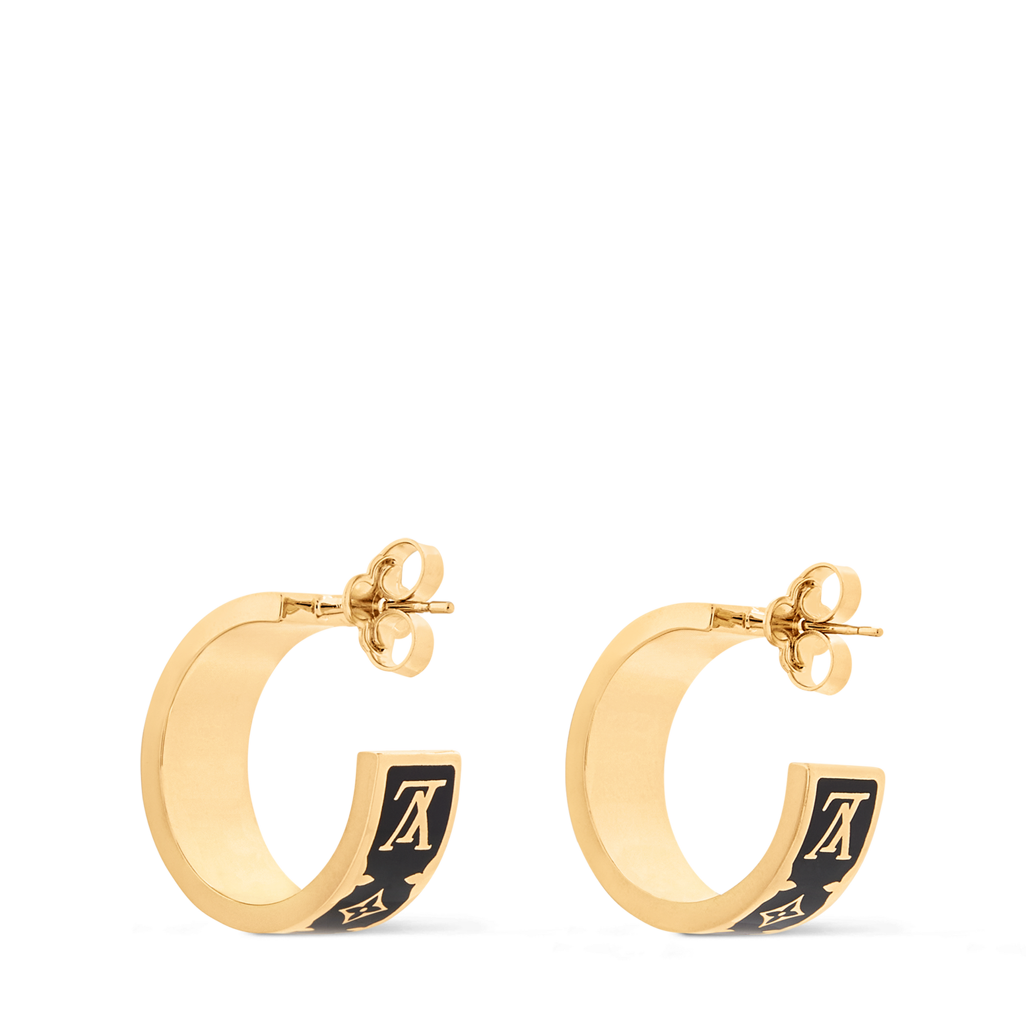 S00 Fashion Jewelry Earrings Nanogram Enamel Earrings | Louis Vuitton ® (Product zoom)