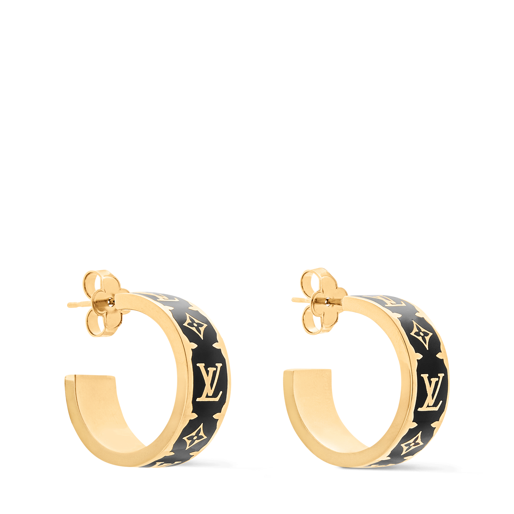S00 Fashion Jewelry Earrings Nanogram Enamel Earrings | Louis Vuitton ® (Product zoom)