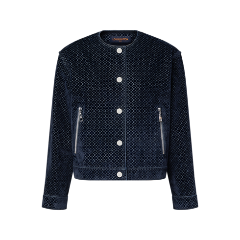 Ready-to-Wear Coats and Jackets Nanogram Flocket Velvet Jacket | Louis Vuitton ® (Product zoom)