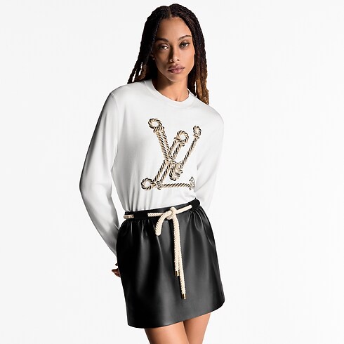 Ready-to-Wear Knitwear Nautical LV Pullover | Louis Vuitton ® (Product zoom)