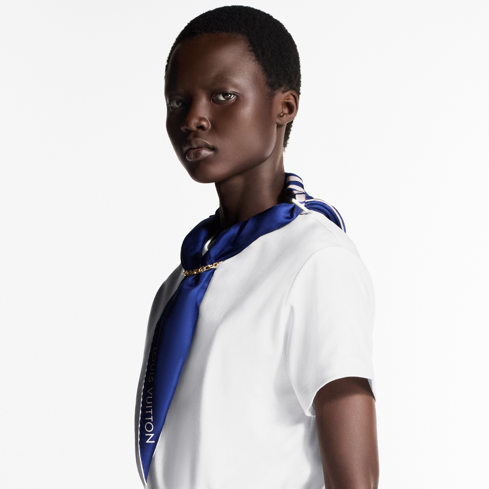  Ready-to-Wear Tops Nautical Scarf T-Shirt  | Louis Vuitton ® (Product zoom)