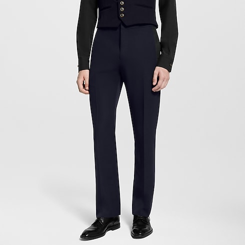 Ready-to-Wear Pants Navy Tuxedo Evening Pants | Louis Vuitton ® (Product zoom)