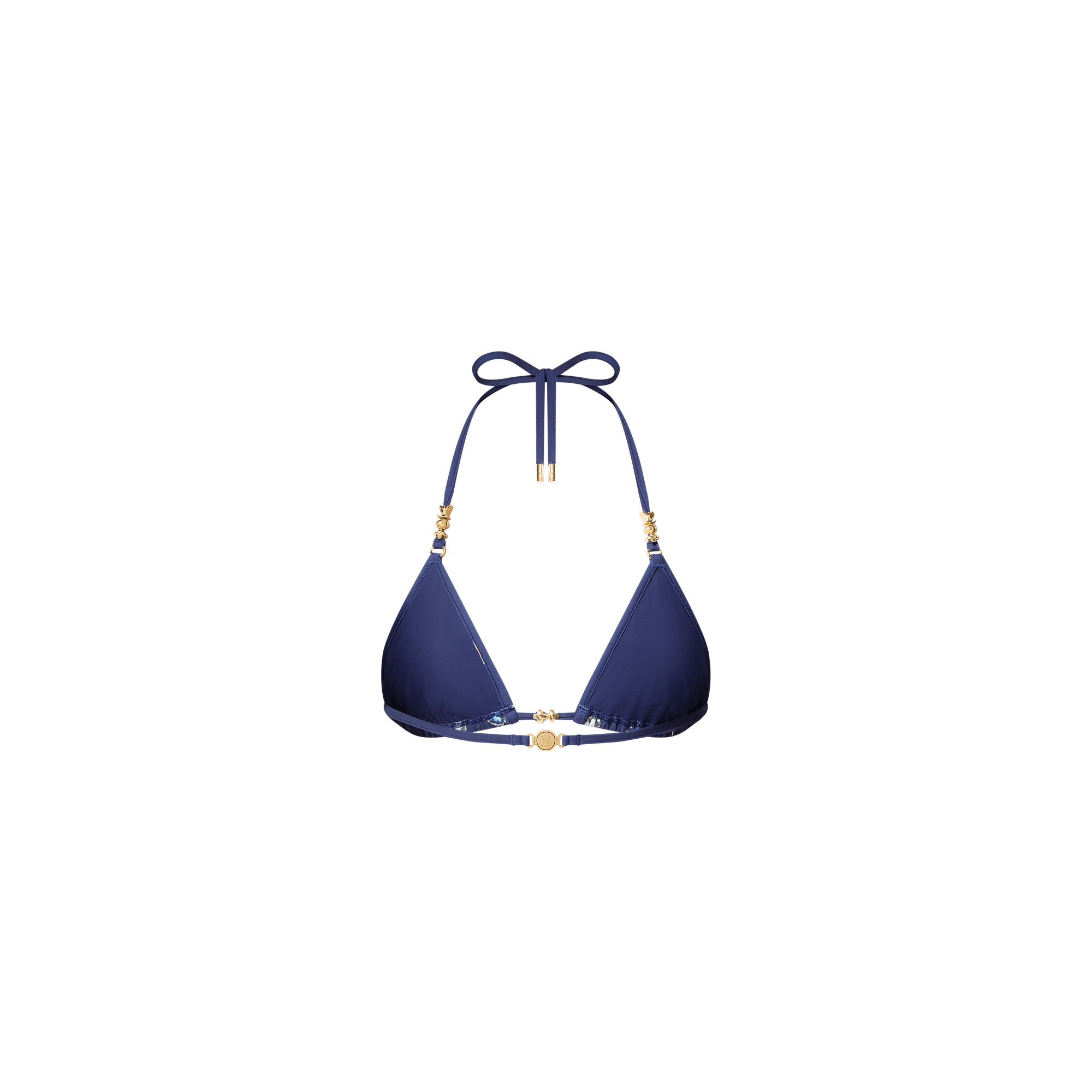 Necklace Print Bikini Top