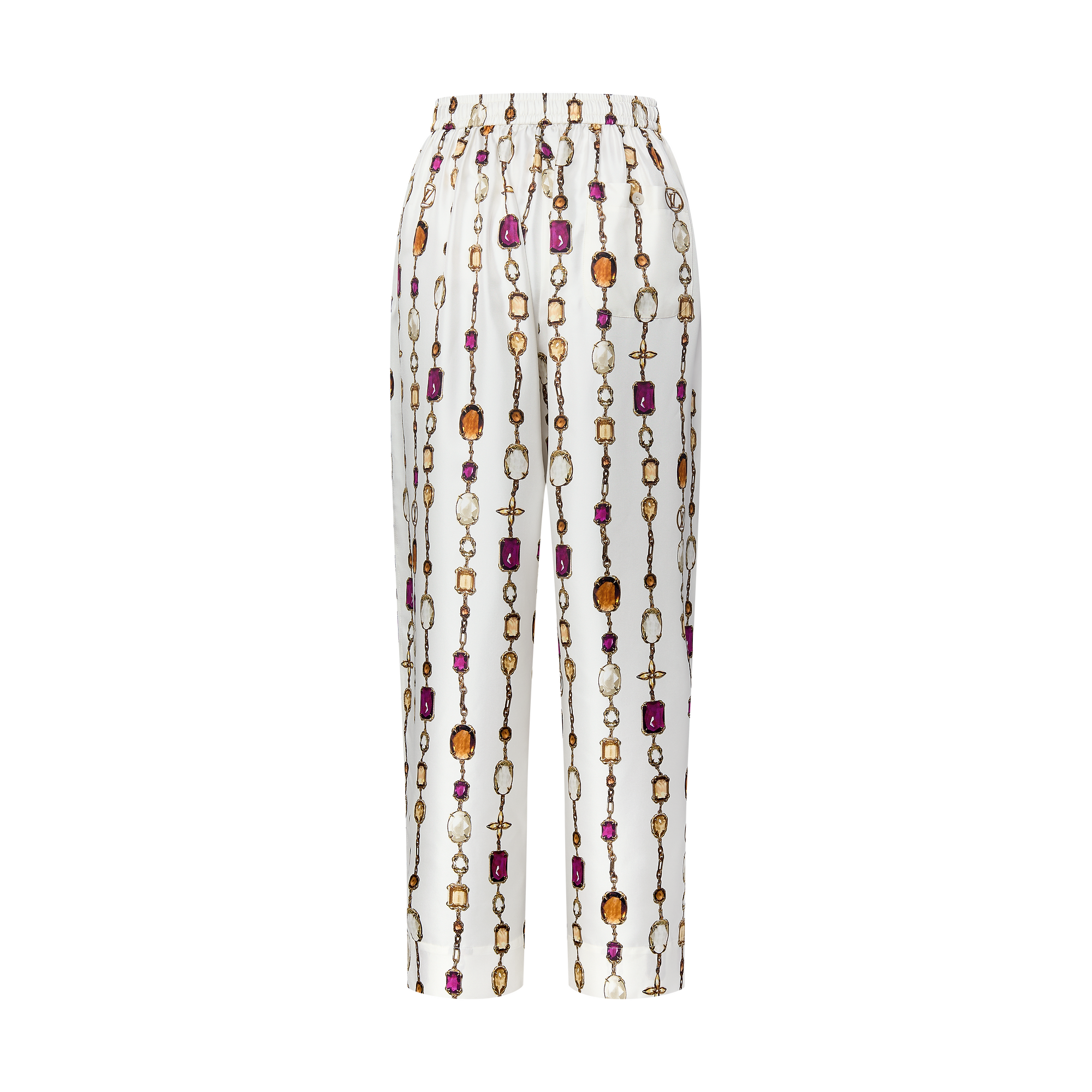 Necklace Print Pajama Pants
