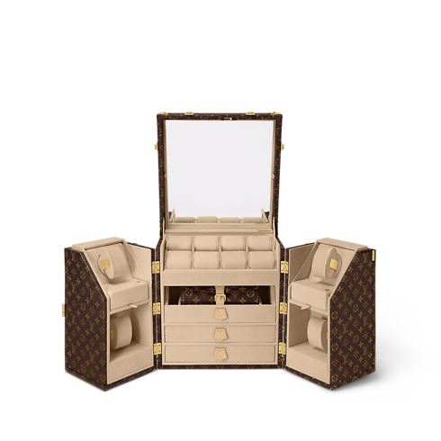 Monogram Canvas Trunks and Boxes Boxes Neo Boîte Main Montres Monogram | Louis Vuitton ® (Product zoom)