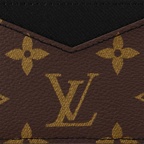 Monogram Macassar Canvas Father's Day Gifts } Neo Card Holder | Louis Vuitton ® (Product zoom)