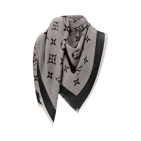 S00 Accessories Shawls and Stoles Neo Natté Monogram Shawl | Louis Vuitton ® (Product zoom)