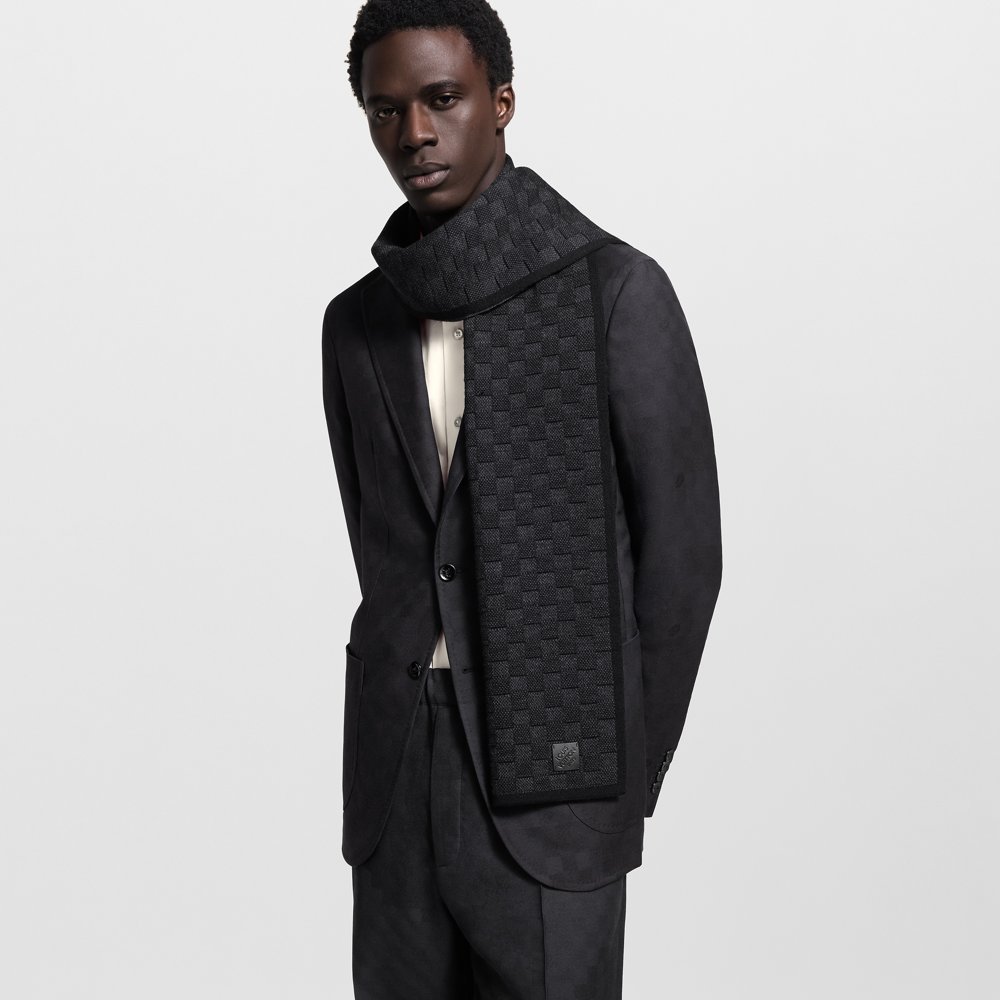 Néo Petit Damier Scarf