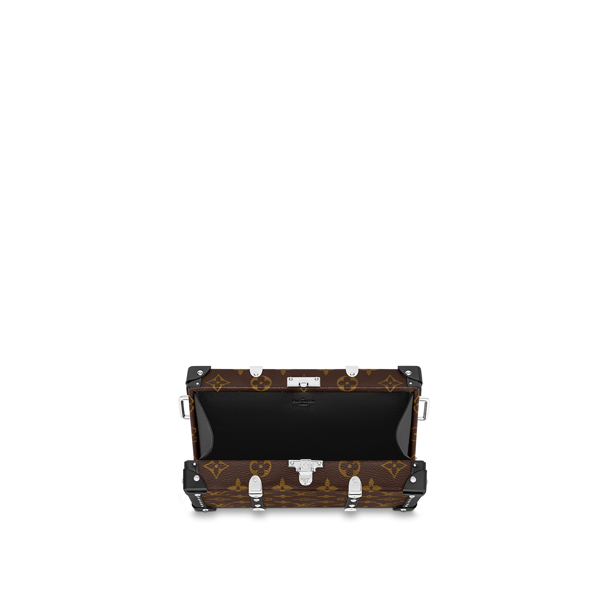 Monogram Macassar Canvas Hardsided Wearable Trunks Neo Wallet Trunk | Louis Vuitton ® (Product zoom)
