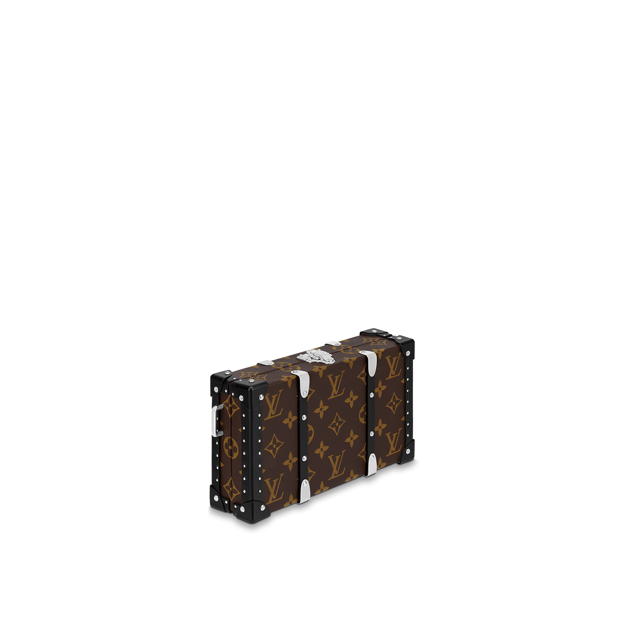 Monogram Macassar Canvas Hardsided Wearable Trunks Neo Wallet Trunk | Louis Vuitton ® (Product zoom)