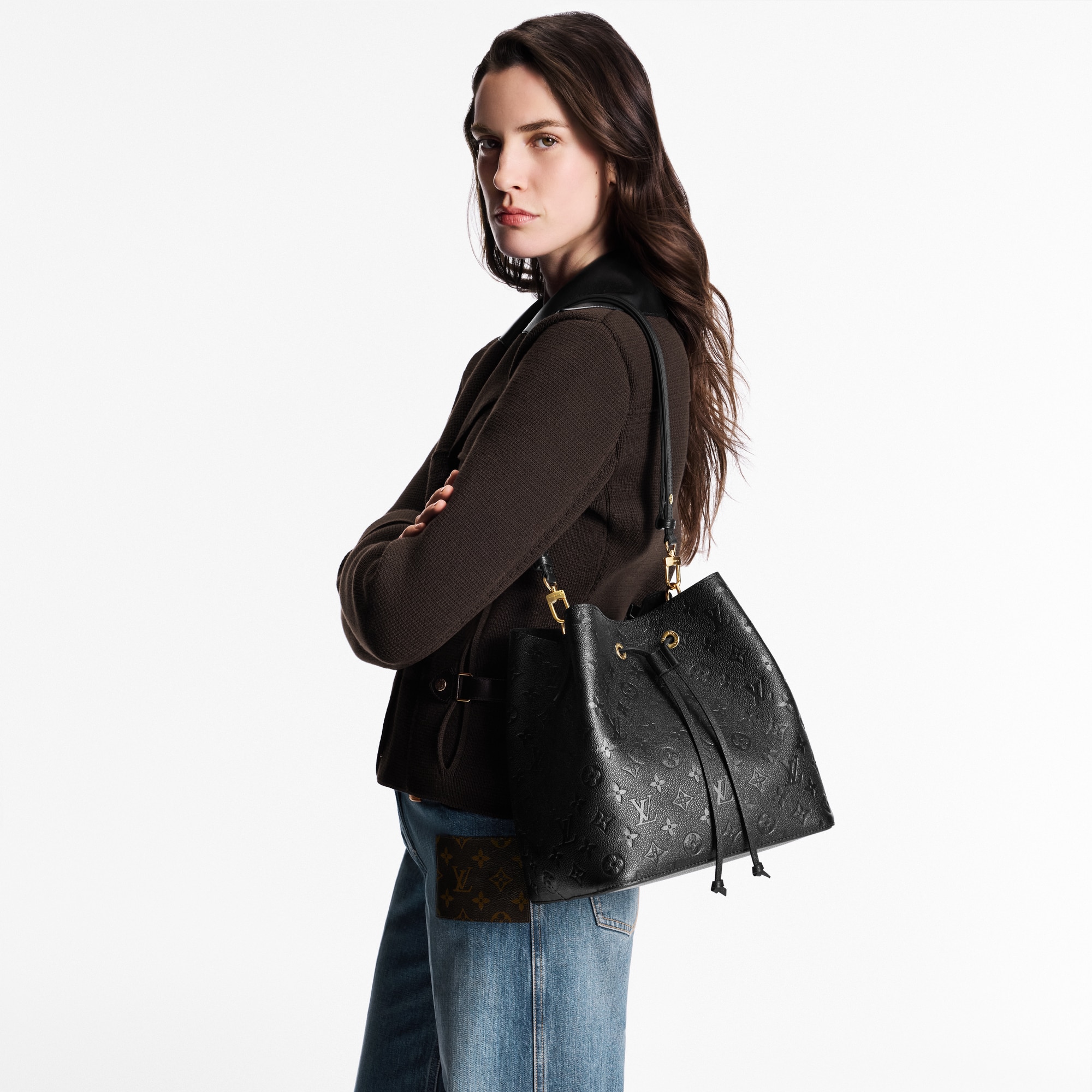 Monogram Empreinte Leather Handbags All Handbags NéoNoé MM | Louis Vuitton ® (Product zoom)