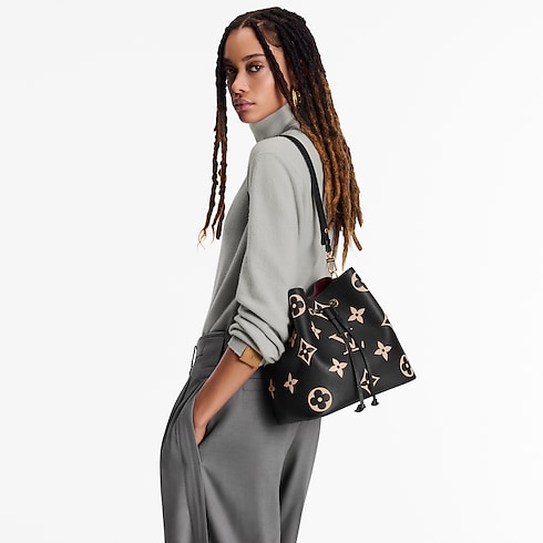 Bicolor Monogram Empreinte Leather Handbags All Handbags NéoNoé MM | Louis Vuitton ® (Product zoom)