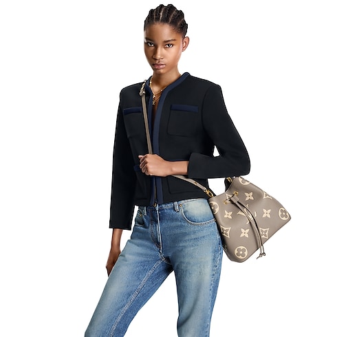 Bicolor Monogram Empreinte Leather Handbags All Handbags NéoNoé MM | Louis Vuitton ® (Product zoom)