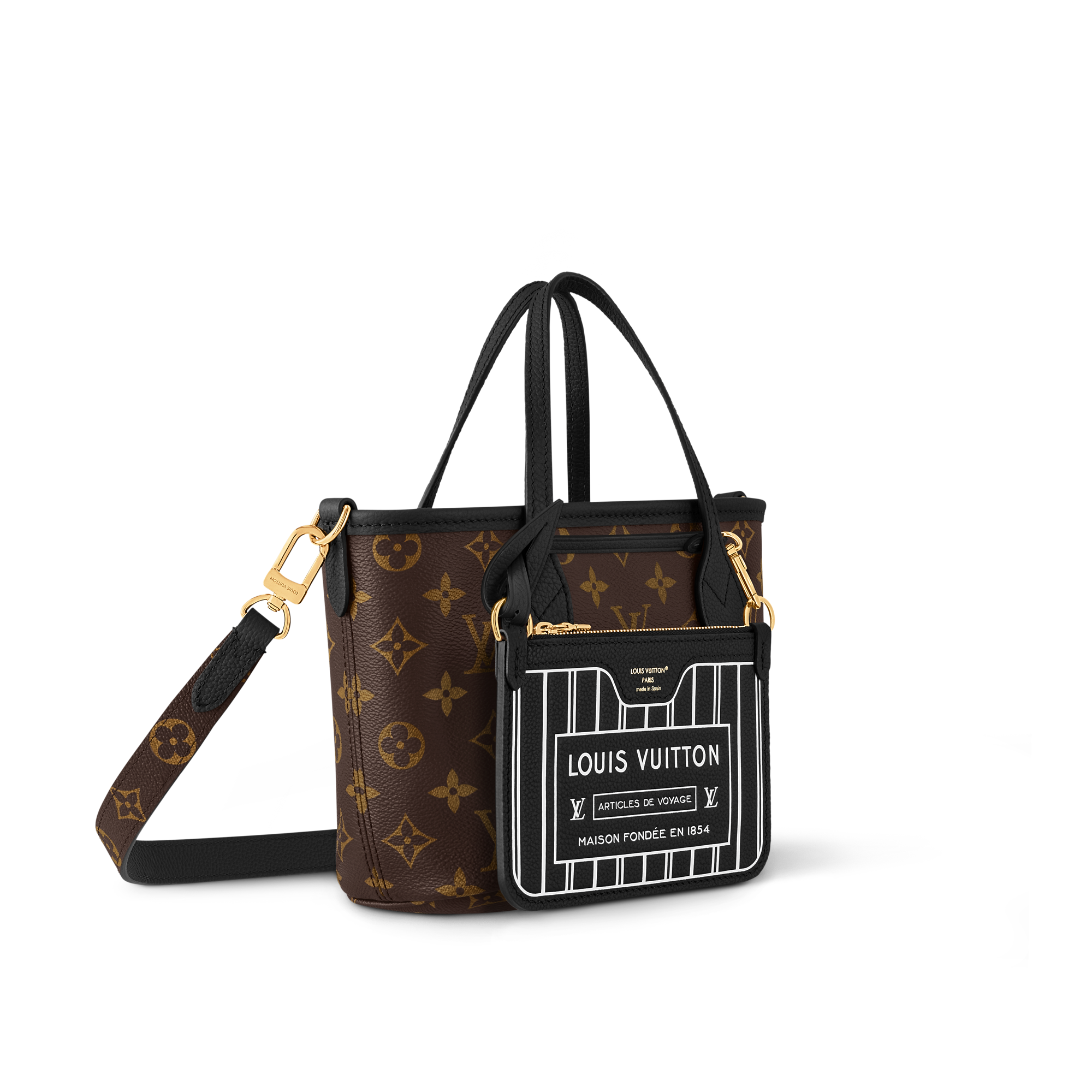 Neverfull Bandoulière Inside Out BB