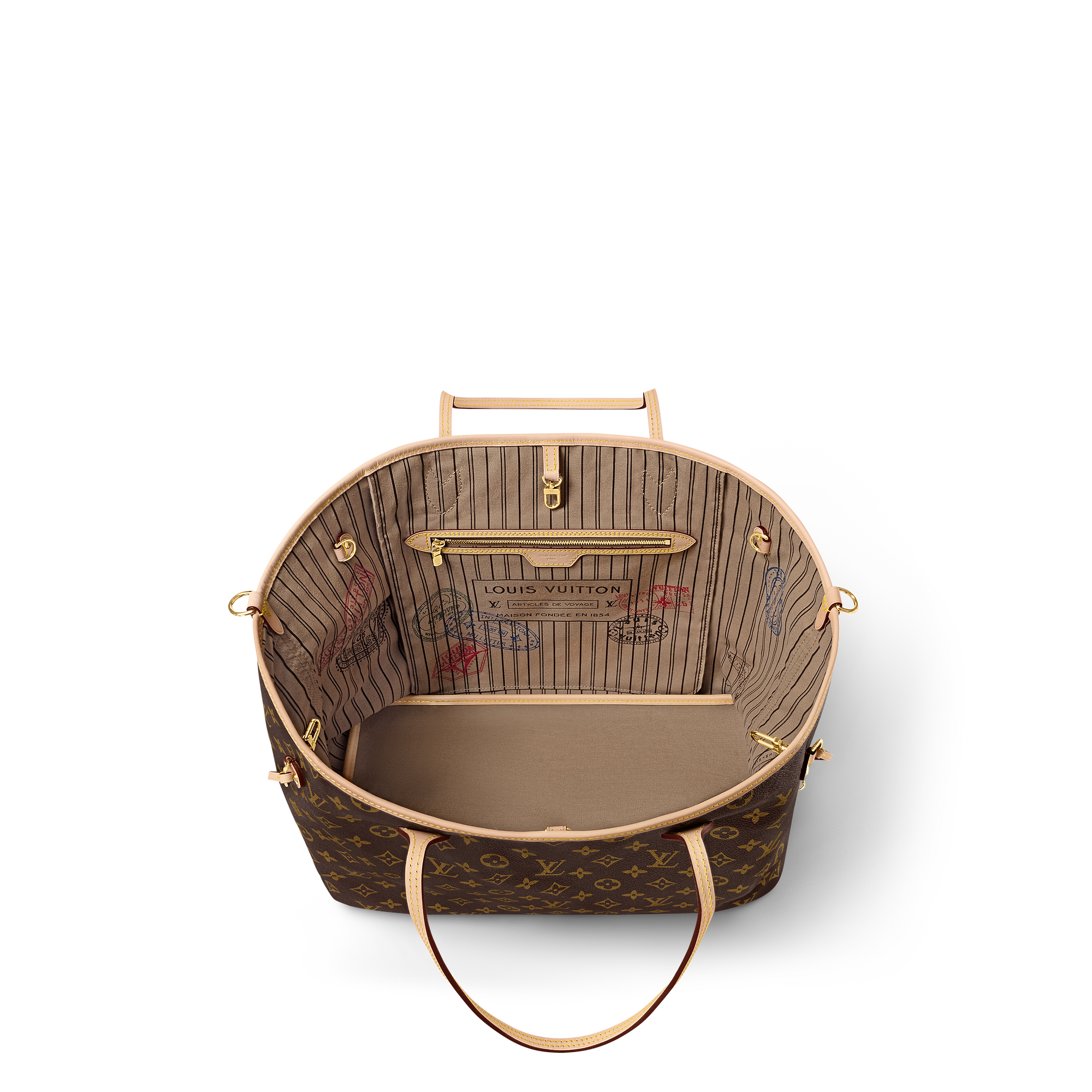 Neverfull Bandoulière Inside Out GM