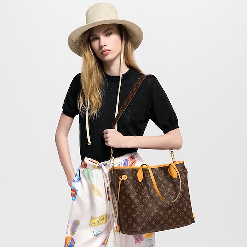 Monogram Women's Bags LV Icons Neverfull Bandoulière Inside Out MM | Louis Vuitton ® (Product zoom)