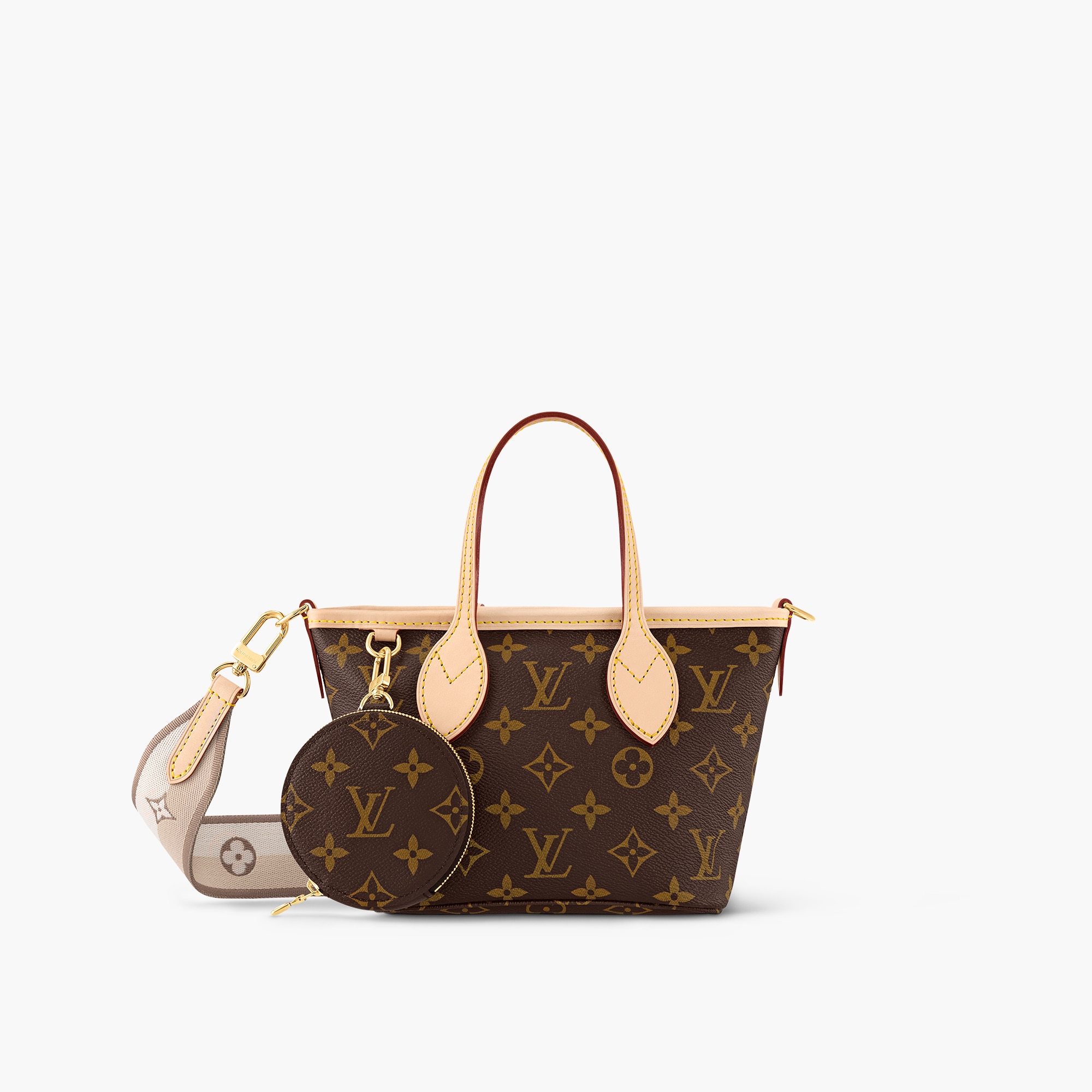 Neverfull BB Small Size Beige Tote LOUIS VUITTON ®
