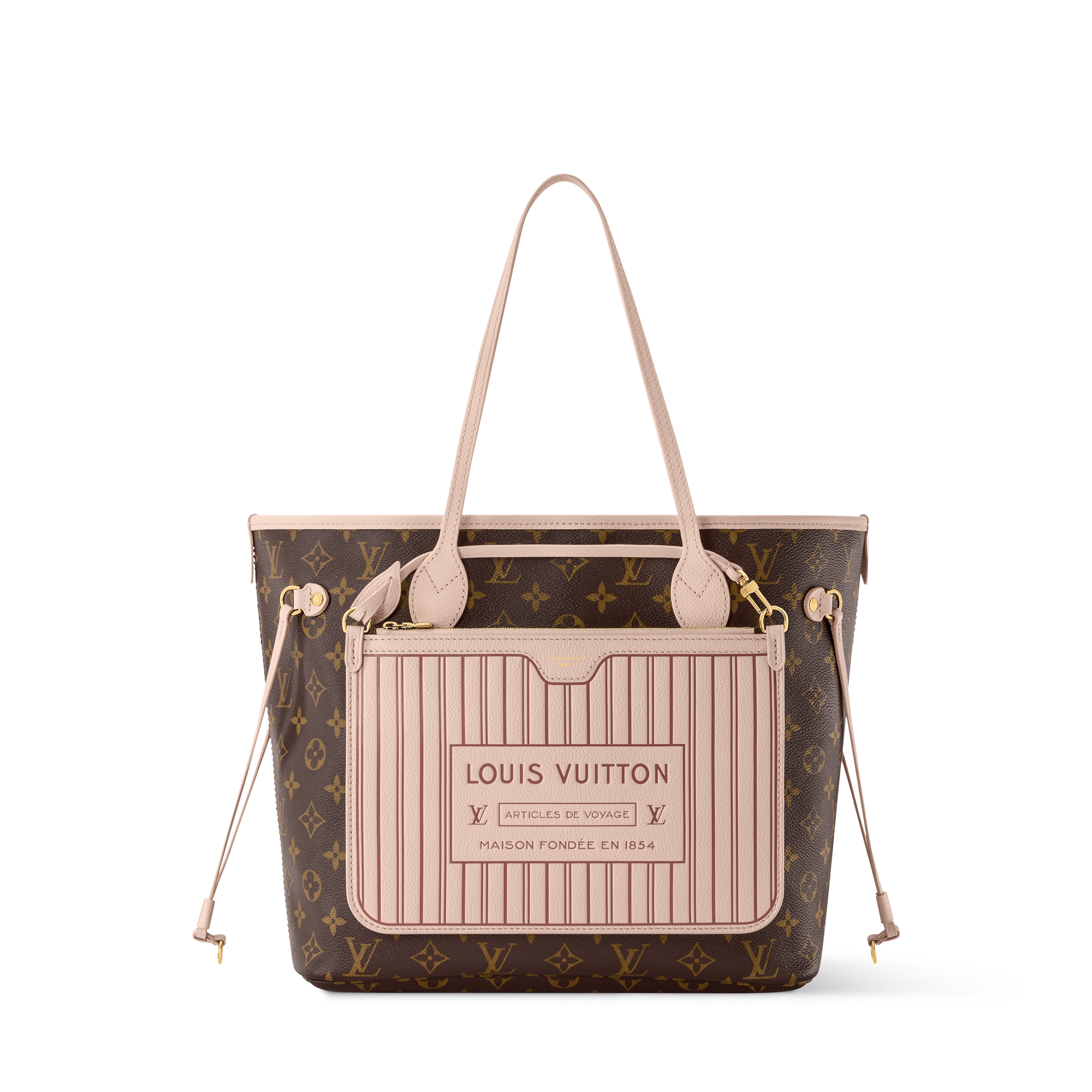 Neverfull MM Inside Out Leather Tote | LOUIS VUITTON ®