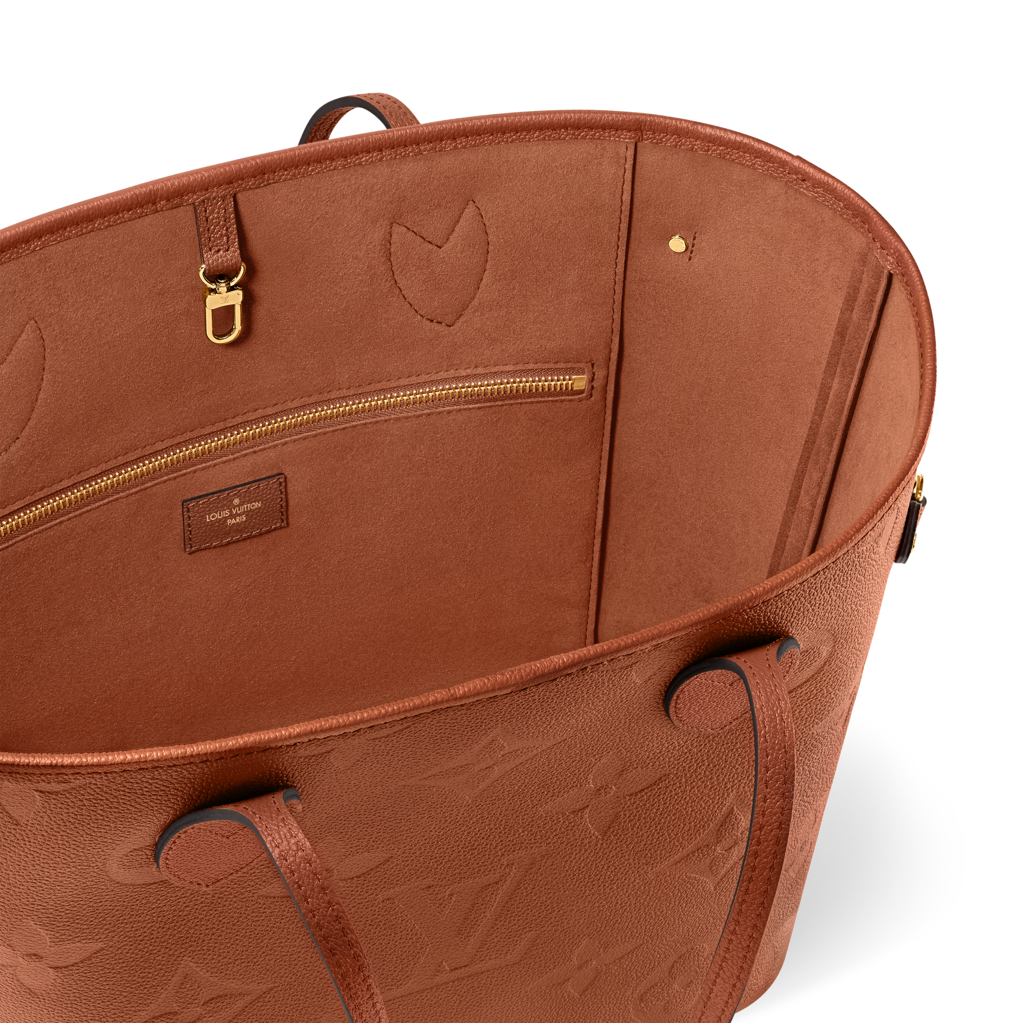 Monogram Empreinte Leather Handbags All Handbags Neverfull MM | Louis Vuitton ® (Product zoom)