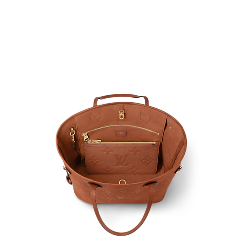Monogram Empreinte Leather Handbags All Handbags Neverfull MM | Louis Vuitton ® (Product zoom)