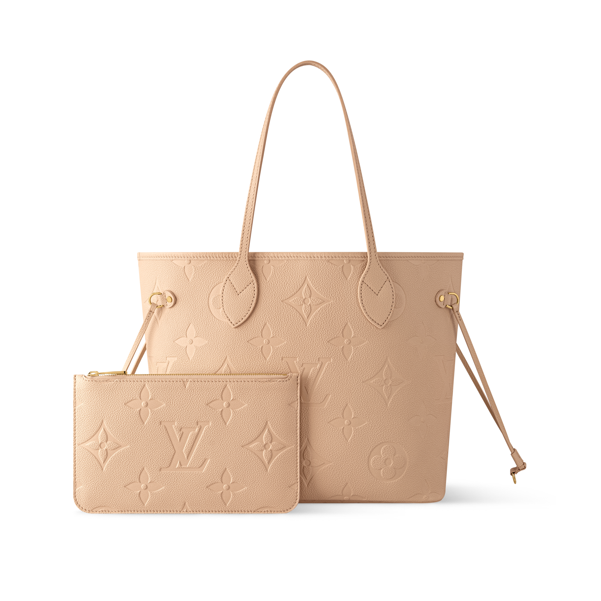 Monogram Empreinte Leather Handbags All Handbags Neverfull MM | Louis Vuitton ® (Product zoom)