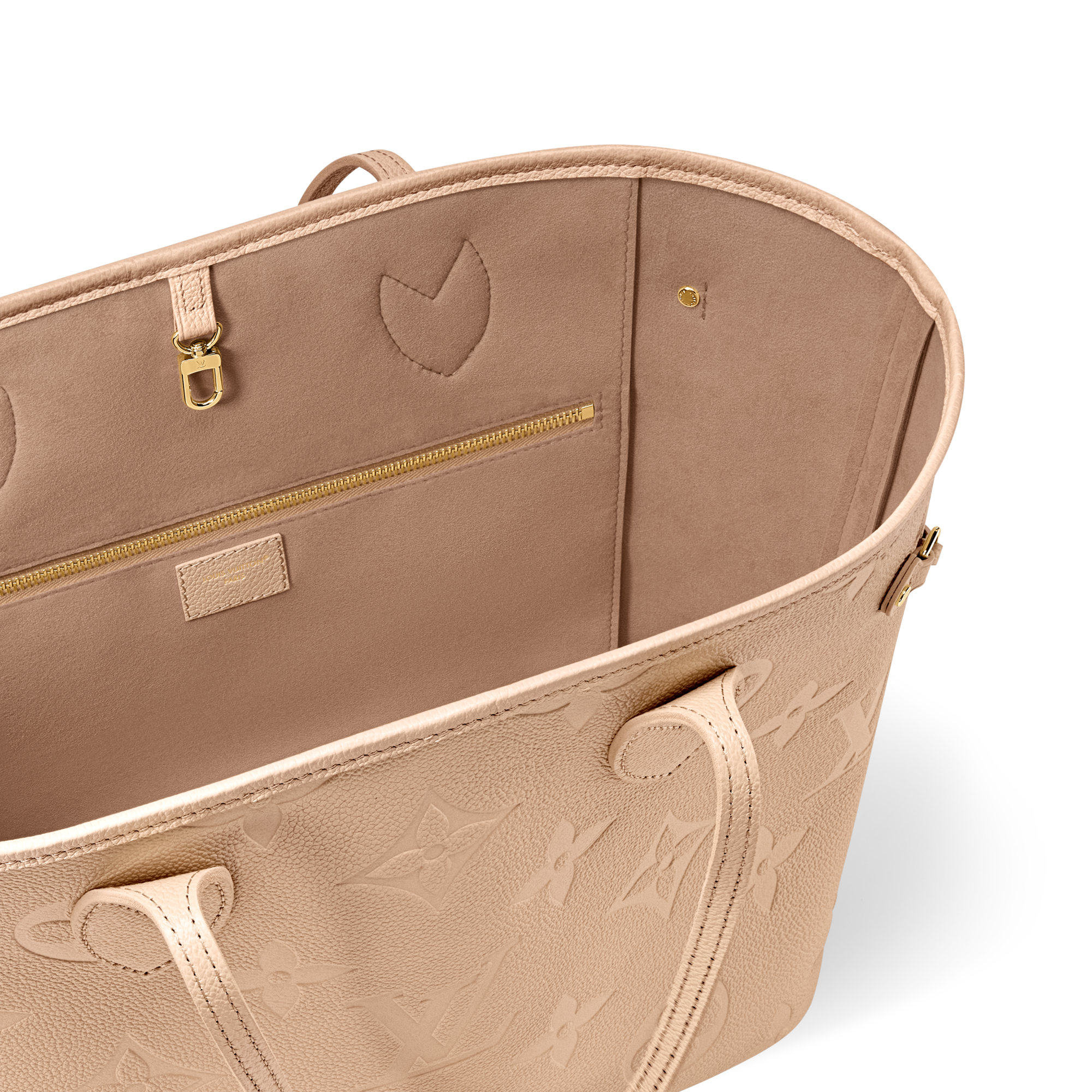 Monogram Empreinte Leather Handbags All Handbags Neverfull MM | Louis Vuitton ® (Product zoom)