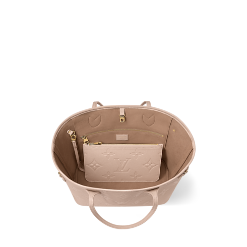 Monogram Empreinte Leather Handbags All Handbags Neverfull MM | Louis Vuitton ® (Product zoom)