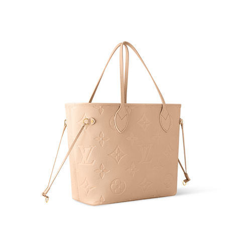 Monogram Empreinte Leather Handbags All Handbags Neverfull MM | Louis Vuitton ® (Product zoom)