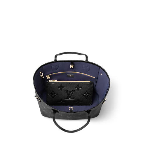 Monogram Empreinte Leather Handbags All Handbags Neverfull MM | Louis Vuitton ® (Product zoom)