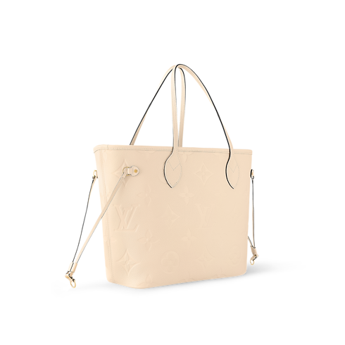 Monogram Empreinte Leather Handbags All Handbags Neverfull MM | Louis Vuitton ® (Product zoom)
