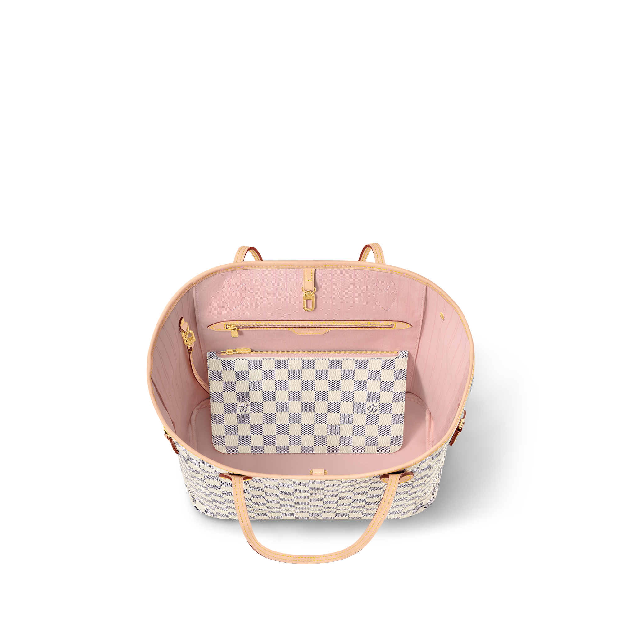 Damier Azur Handbags All Handbags Neverfull MM | Louis Vuitton ® (Product zoom)