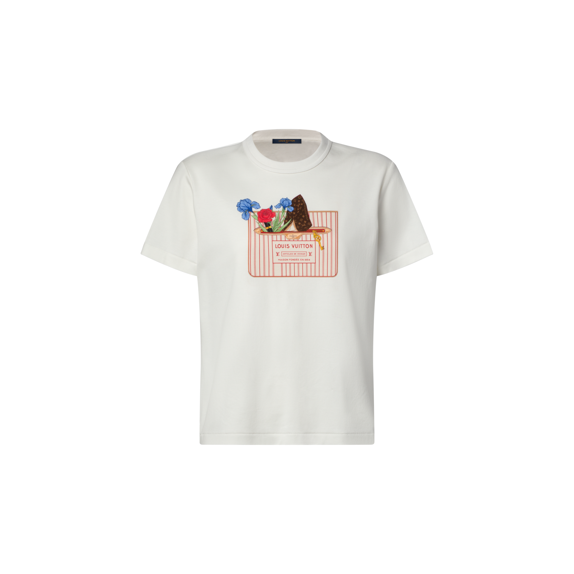 LTB Lofito T-Shirt Donna In Cotone 100% - Scollo A U, Manica Corta, Colore Unico