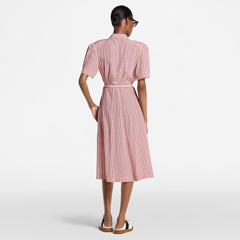 Ready-to-Wear Dresses Neverfull Stripes Shirt Dress | Louis Vuitton ® (Product zoom)