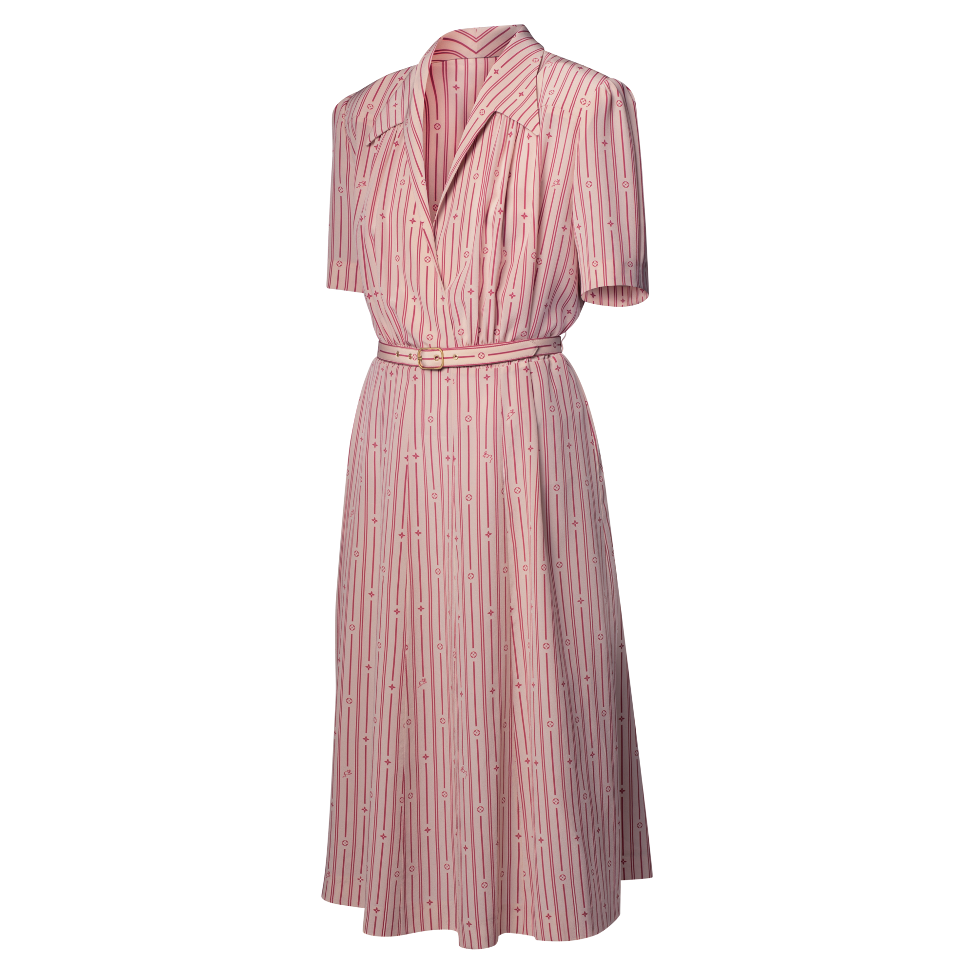  Ready-to-Wear Dresses Neverfull Stripes Shirt Dress | Louis Vuitton ® (Product zoom)