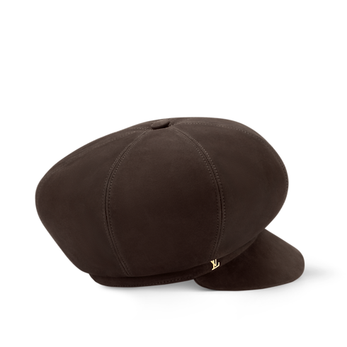 S00 Accessories Hats and Gloves Newsboy Cap LV Velvet | Louis Vuitton ® (Product zoom)