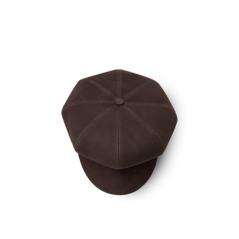 S00 Accessories Hats and Gloves Newsboy Cap LV Velvet | Louis Vuitton ® (Product zoom)
