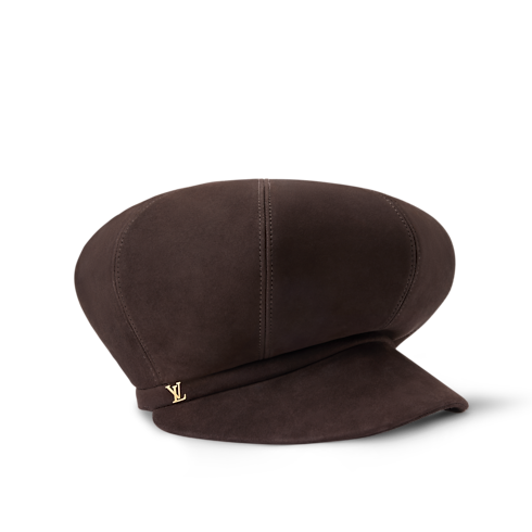 S00 Accessories Hats and Gloves Newsboy Cap LV Velvet | Louis Vuitton ® (Product zoom)