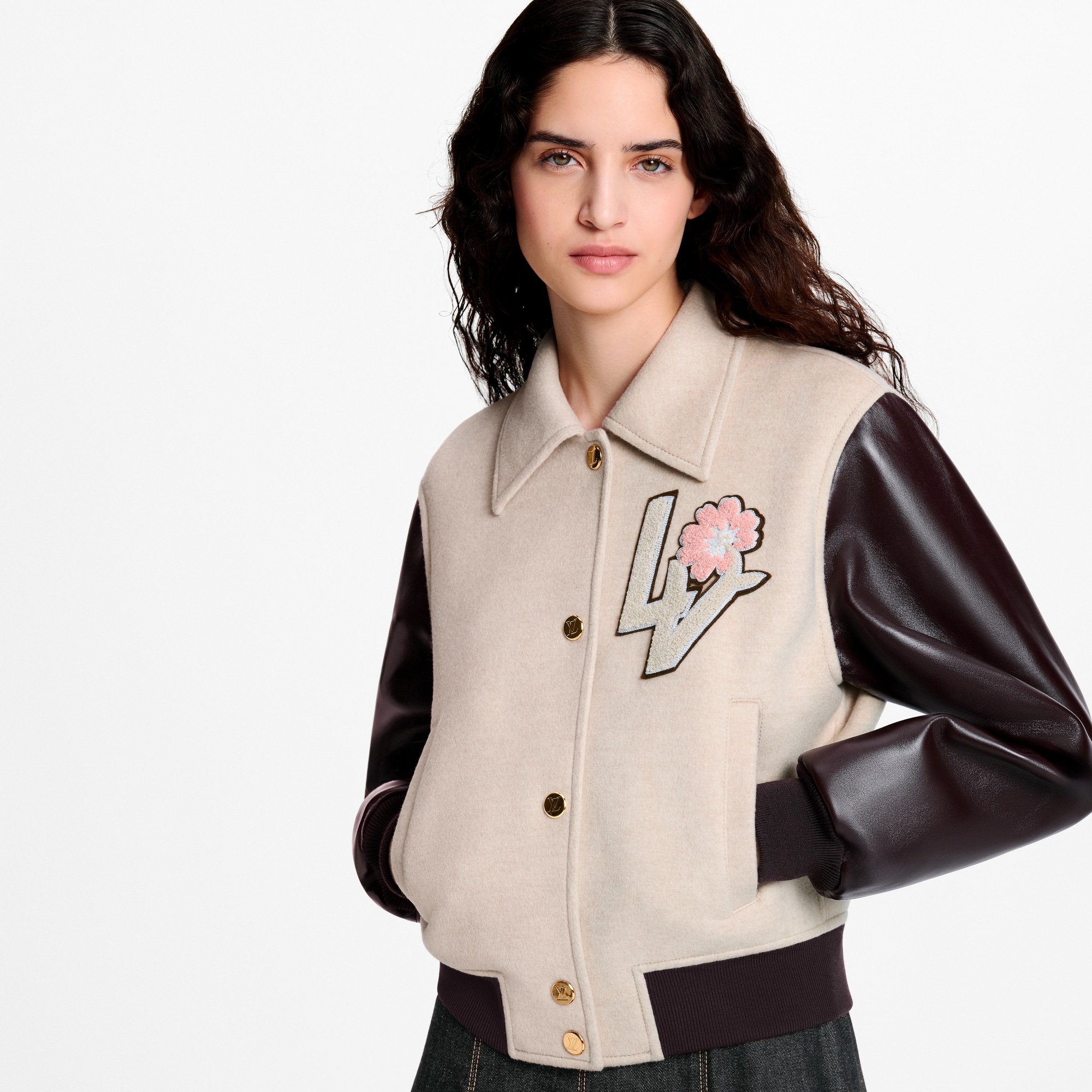 LV Cashgora IV Varsity Jacket 36新品同様-L.L.Bean ストームコート 