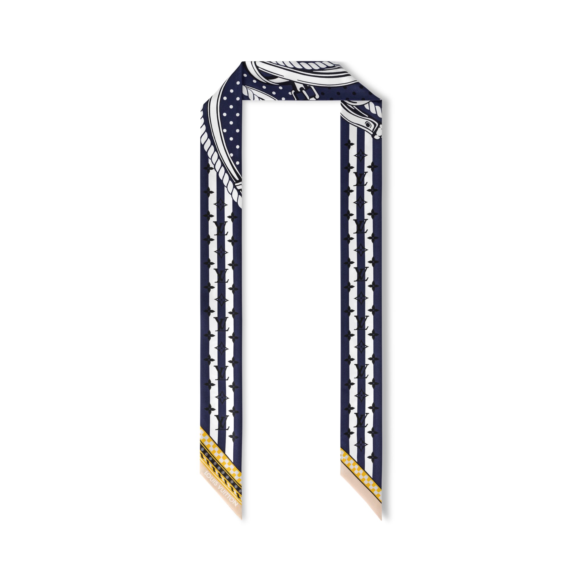 S00 Accessories Silk Squares and Bandeaus  Ocean Bandana BB Bandeau | Louis Vuitton ® (Product zoom)