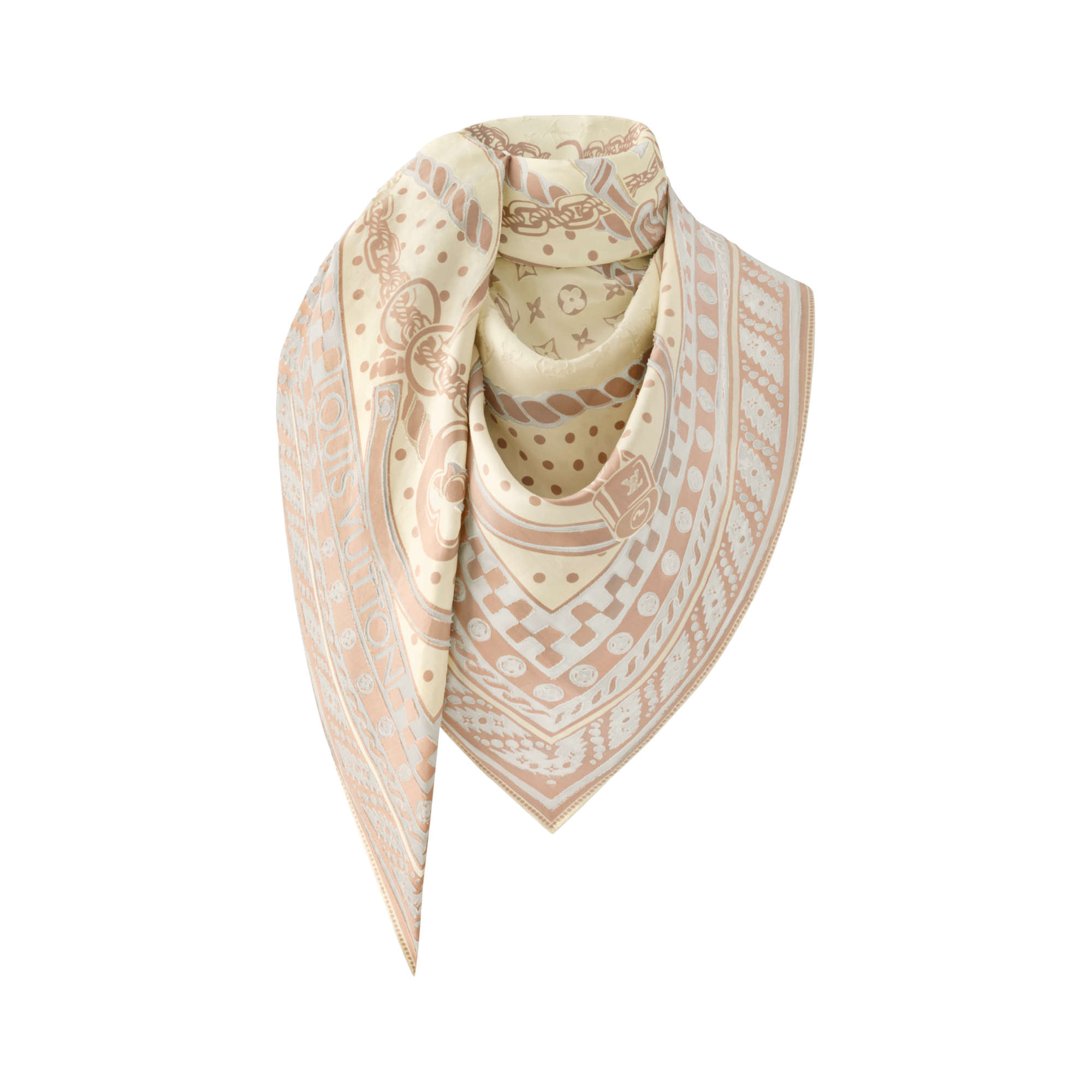 S00 Accessories Shawls and Stoles Ocean Bandana Shawl | Louis Vuitton ® (Product zoom)