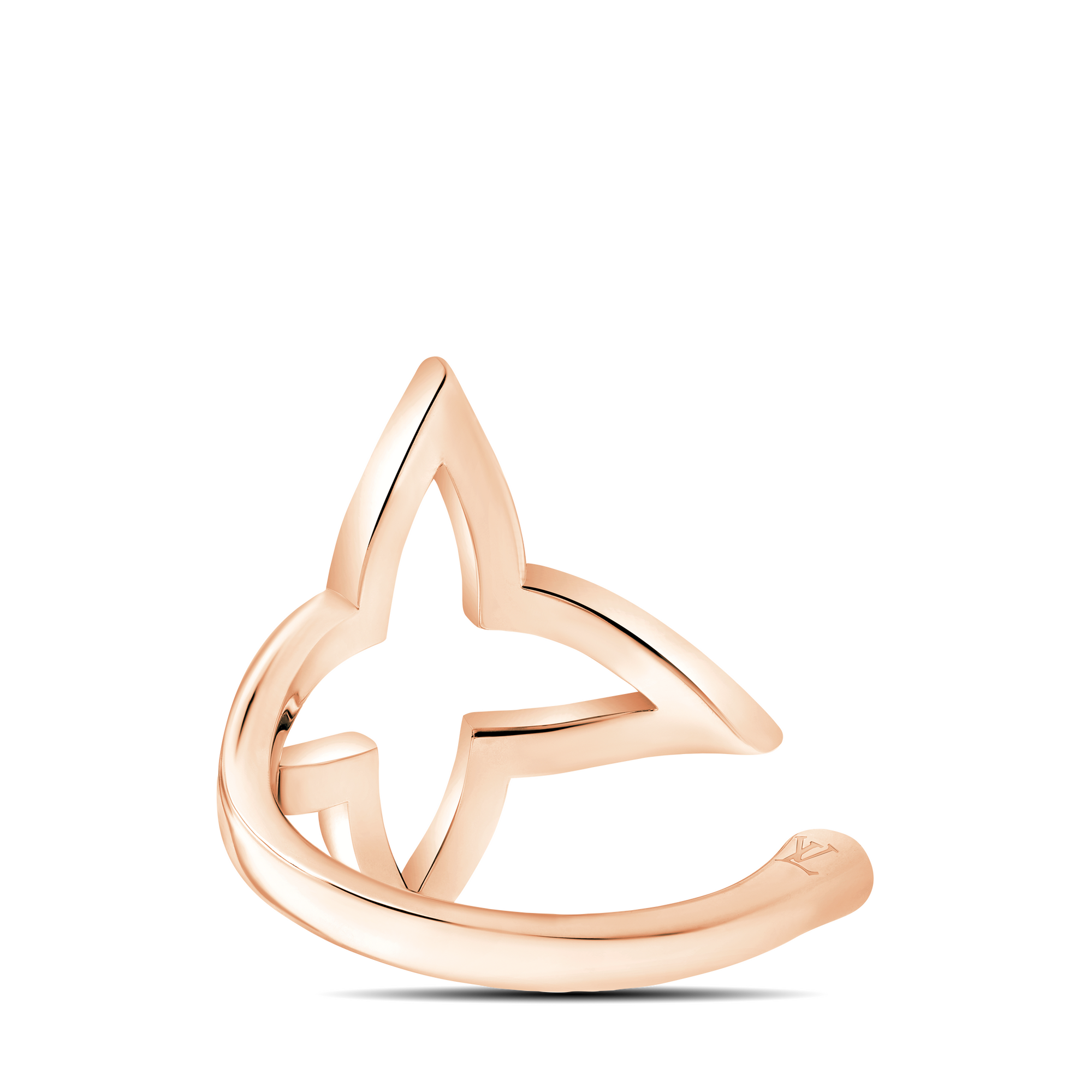  Categories Rings Ombre Blossom Open Ring, Pink Gold and Diamonds | Louis Vuitton ® (Product zoom)
