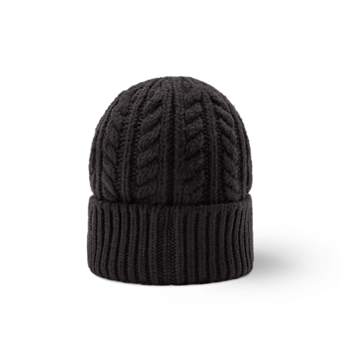 S00 Accessories Hats, Beanies and Gloves Only LV Mini Cable Beanie | Louis Vuitton ® (Product zoom)