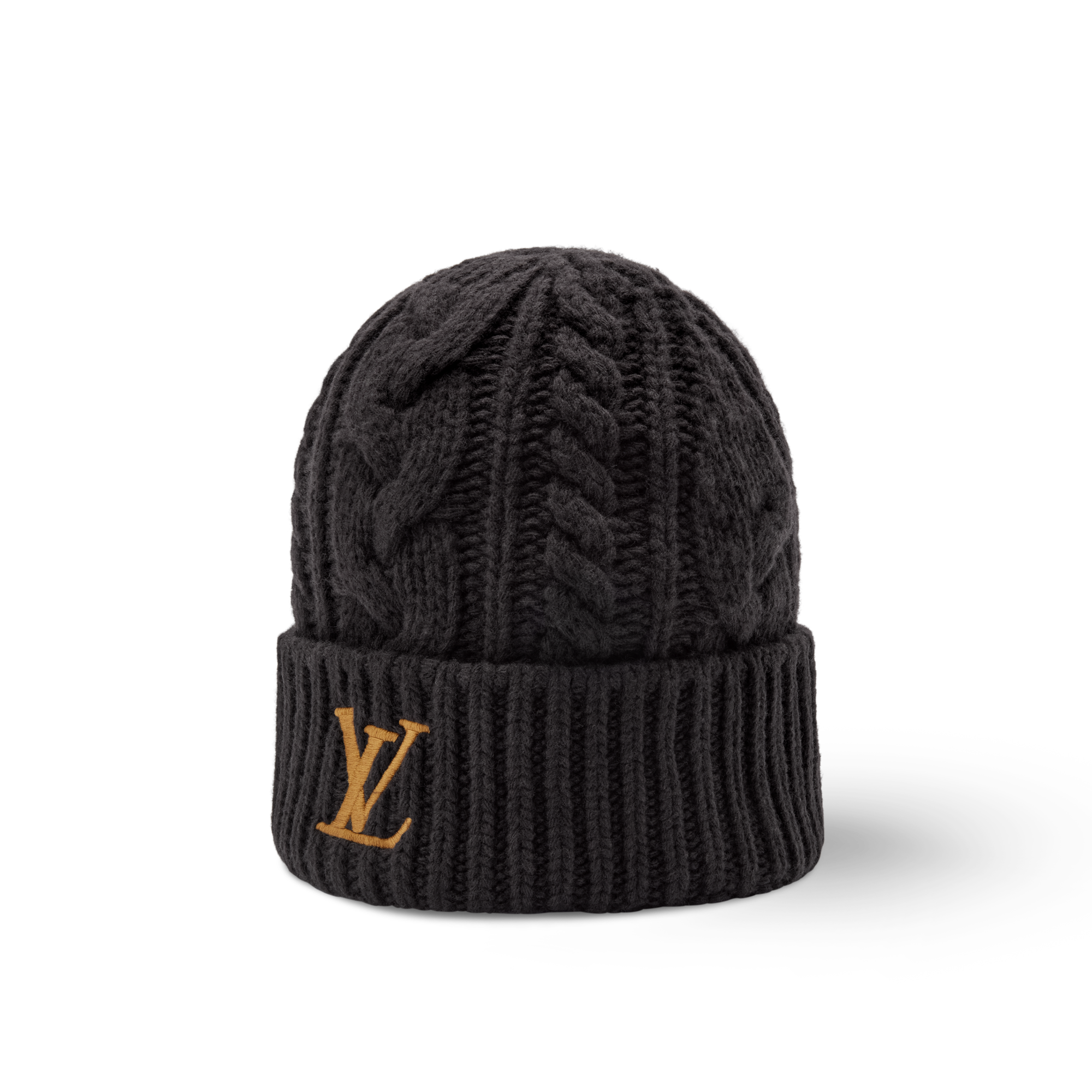 S00 Accessories Hats, Beanies and Gloves Only LV Mini Cable Beanie | Louis Vuitton ® (Product zoom)